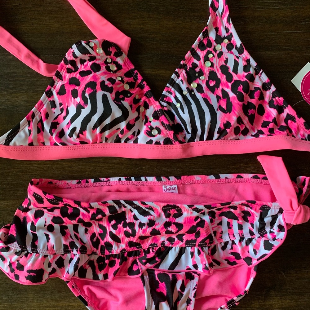 Justice youth swimsuit